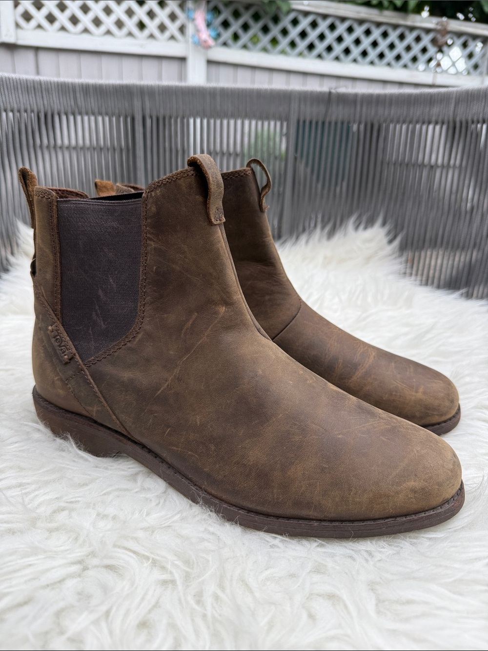 Teva Women’s Ellery Pull On Waterproof Boot Size 10